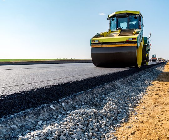 New road construction